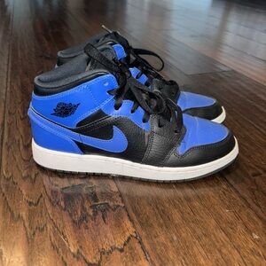 Nike Kids' Air Jordan Sneakers - Black and Blue